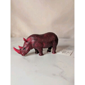 🖤 Enesco Home Grown 2011 Beet Rhino #4025386 RETIRED, With Tags